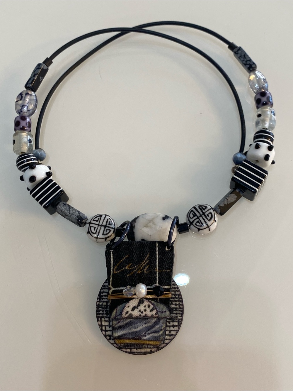 Susan bellows asymmetric choker